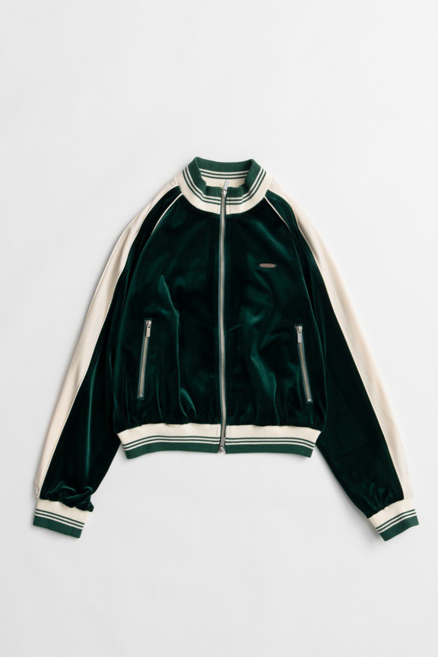 MAISON SPECIAL Velour Jersey / ベロアジャージ (GRN(グリーン), FREE) メゾンスペシャル ELLE SHOP