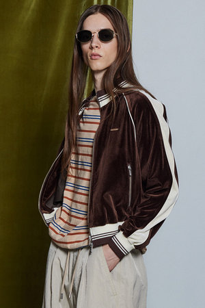 メゾンスペシャル/MAISON SPECIALの【予約販売】Velour Jersey / ベロアジャージ(110100/110103)