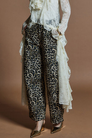 メゾンスペシャル/MAISON SPECIALの【予約販売】Multi-Fabric Cocoon Pants / マルチファブリックコクーンパンツ(110600/110601)