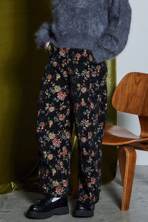 メゾンスペシャル/MAISON SPECIALの【予約販売】Multi-Fabric Cocoon Pants / マルチファブリックコクーンパンツ(110600/110601)