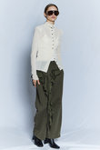Drop Frill Sweatpants / ドロップフリルスウェットパンツ