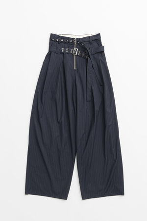 メゾンスペシャル/MAISON SPECIALの【予約販売】Double Waist Pants / ダブルウエストパンツ(110600/110601)