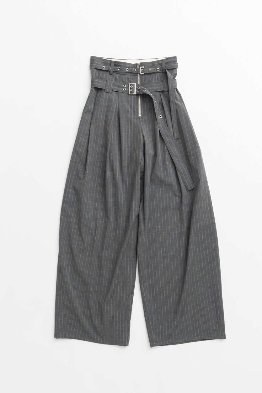 MAISON SPECIAL Double Waist Pants / ダブルウエストパンツ (GRY(グレー), 36) メゾンスペシャル ELLE SHOP