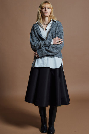 メゾンスペシャル/MAISON SPECIALの【予約販売】Volume Midi Skirt / ボリュームミモレスカート(110700/110703)
