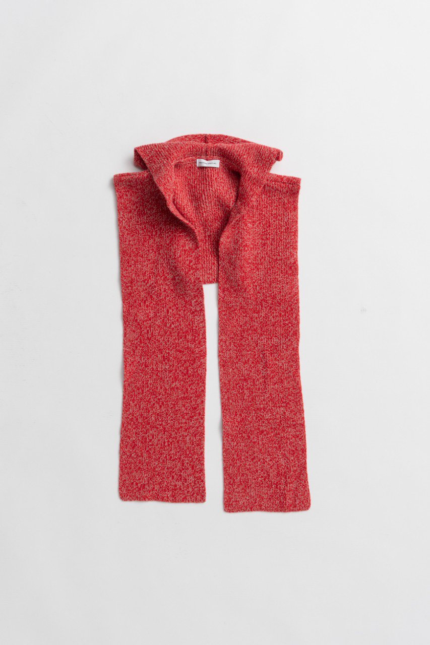 MAISON SPECIAL Sailor Babushka Muffler / セーラーバブーシュカマフラー (RED(レッド), FREE) メゾンスペシャル ELLE SHOP