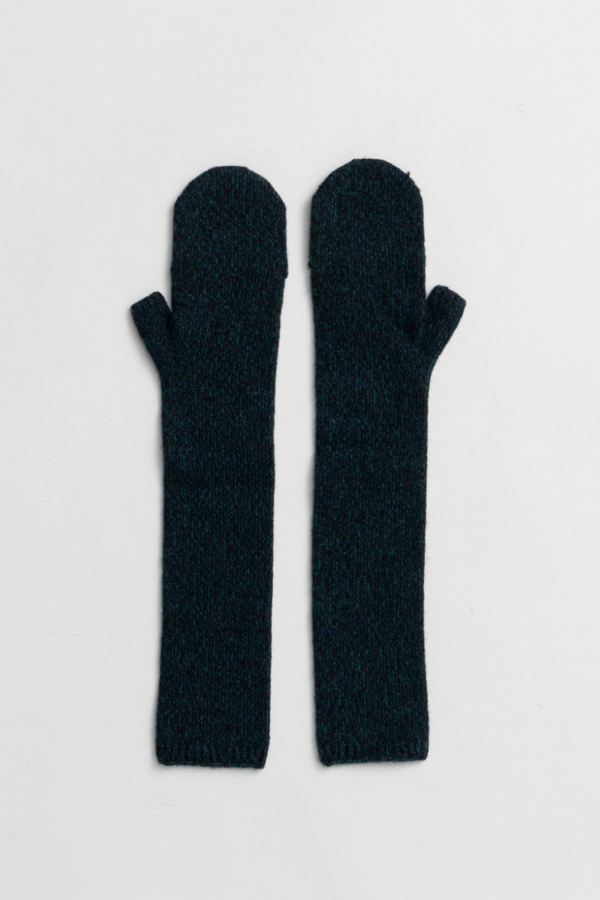 MAISON SPECIAL Long Knit Gloves / ロングニットグローブ (GRN(グリーン), FREE) メゾンスペシャル ELLE SHOP