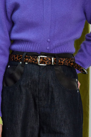 メゾンスペシャル/MAISON SPECIALの【予約販売】Hair-on-hide belt / ハラコベルト(140500/140501)