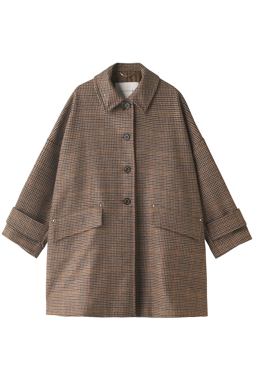  MACKINTOSH NEW HUMBIE ブラウンチェックコート (ブラウンチェック 8) マッキントッシュ ELLE SHOP