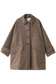 NEW HUMBIE  ブラウンチェックコート