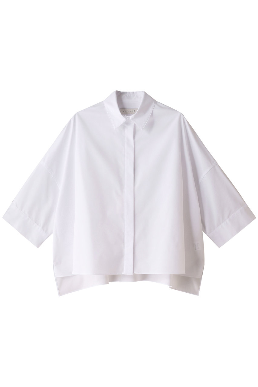 MACKINTOSH WHITELEYS ショートスリーブシャツ (ホワイト, 8) マッキントッシュ ELLE SHOP