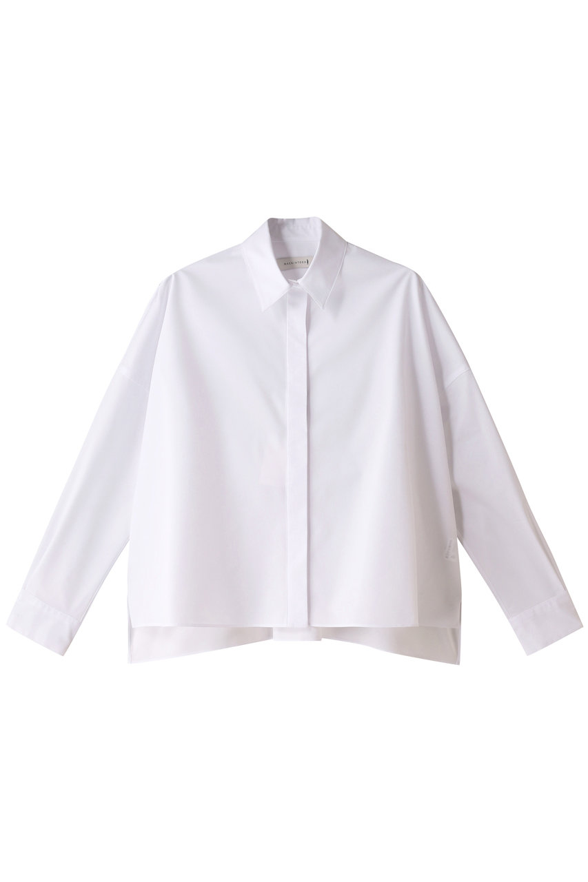 MACKINTOSH WHITELEYS ロングスリーブシャツ (ホワイト, 8) マッキントッシュ ELLE SHOP
