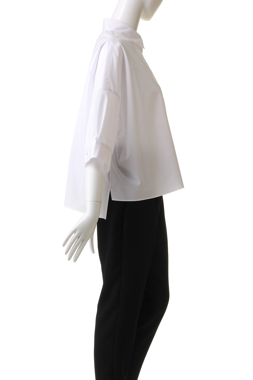 MACKINTOSH / マッキントッシュ ピンタックリネン 七分袖シャツ ブランド古着】MACKINTOSH / マッキントッシュ ピンタックリネン
