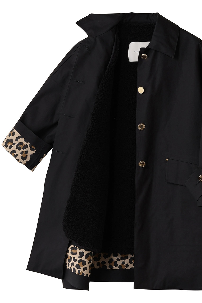 マッキントッシュ　ハンビー　コート　MACKINTOSH レオパード　バック付 マッキントッシュ MACKINTOSH レディース NEW HUMBIE HOOD LEO