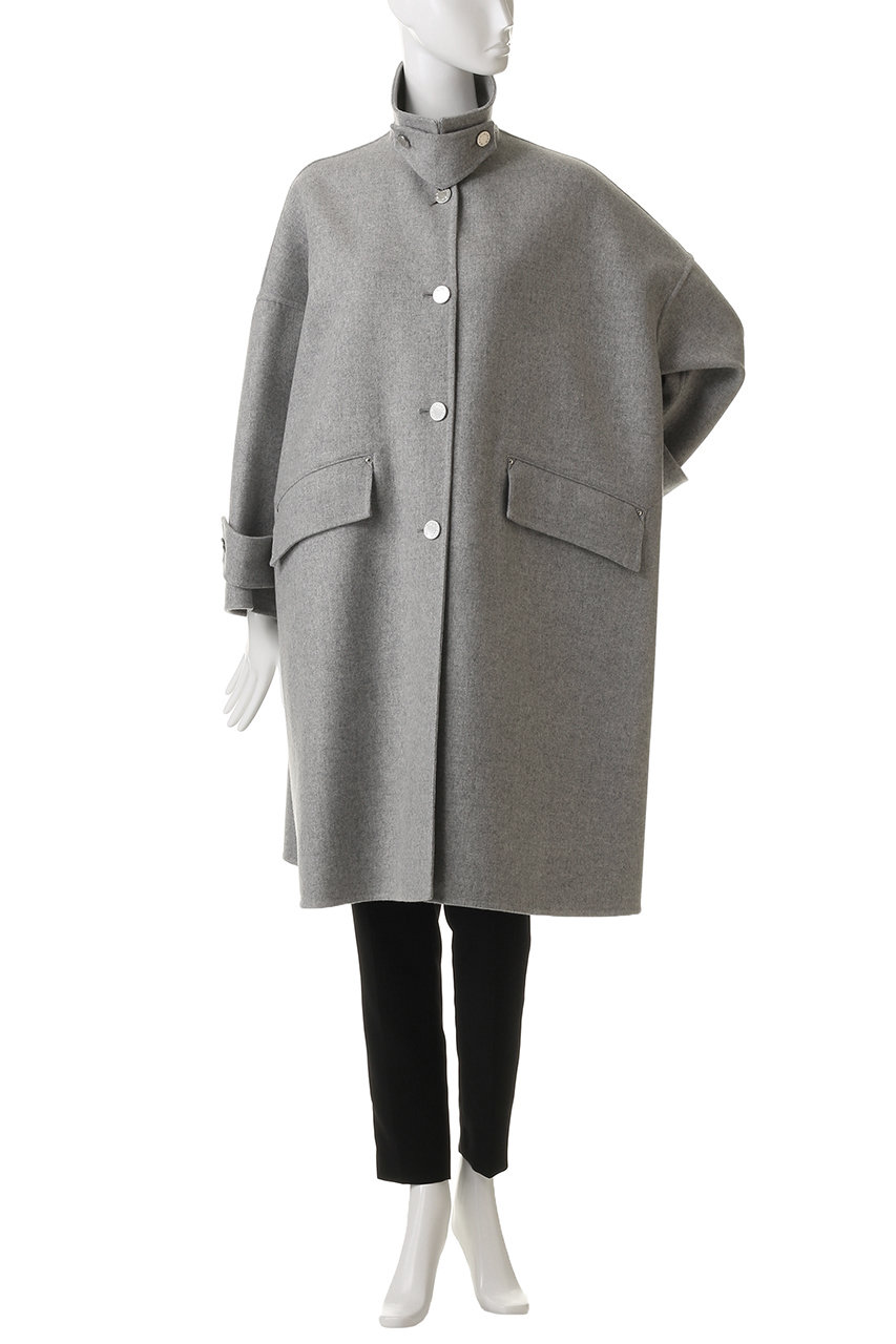 美品　白タグ　マッキントッシュ　ダブルフェイス　ウール　フード　ロング　コート ZARA - ZARA ZW COLLECTION ダブルフェイス ウールブレンド