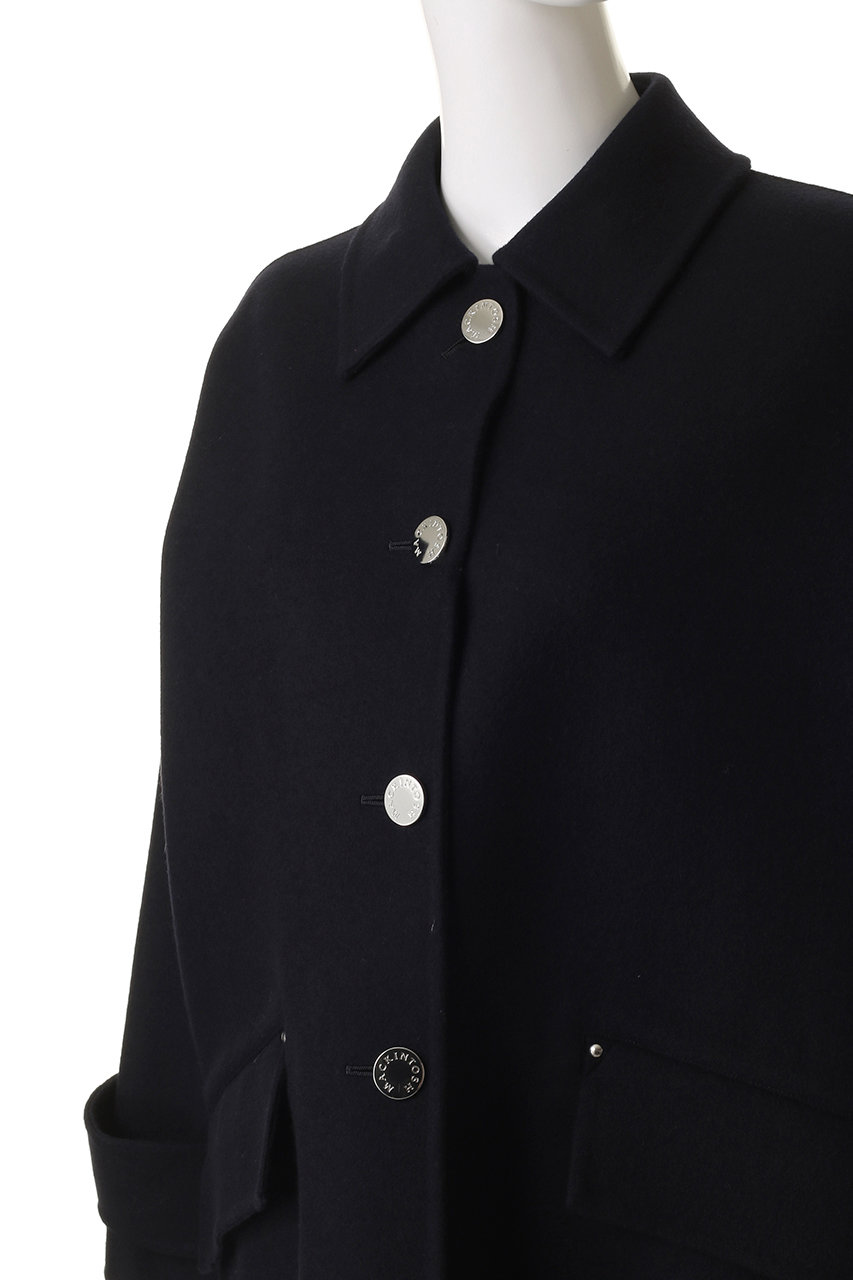 マッキントッシュ　HUMBIE コート　ネイビー レディース ハンビー ショートコート – Mackintosh