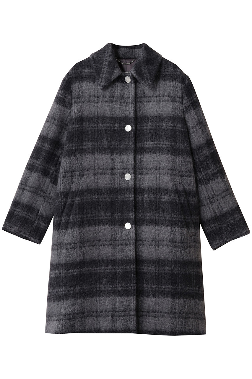 BANTON BT メタルボタン モヘアシャギ コート