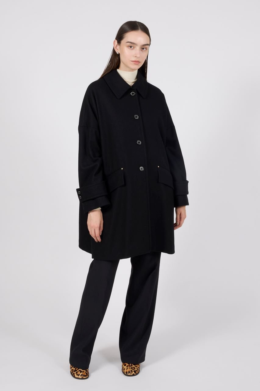Mackintosh マッキントッシュHUMBIE ハンビーブラック黒38 美品 MACKINTOSH（マッキントッシュ）HUMBIEハンビー ウールソフト