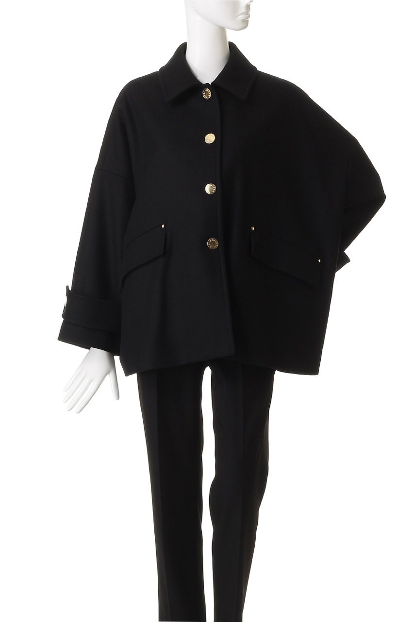 ★美品★MACKINTOSHマッキントッシュ HUMBIE コート金ボタン黒 楽天市場】[P10倍]MACKINTOSH : [レディース]HUMBIE NO COLLAR METAL