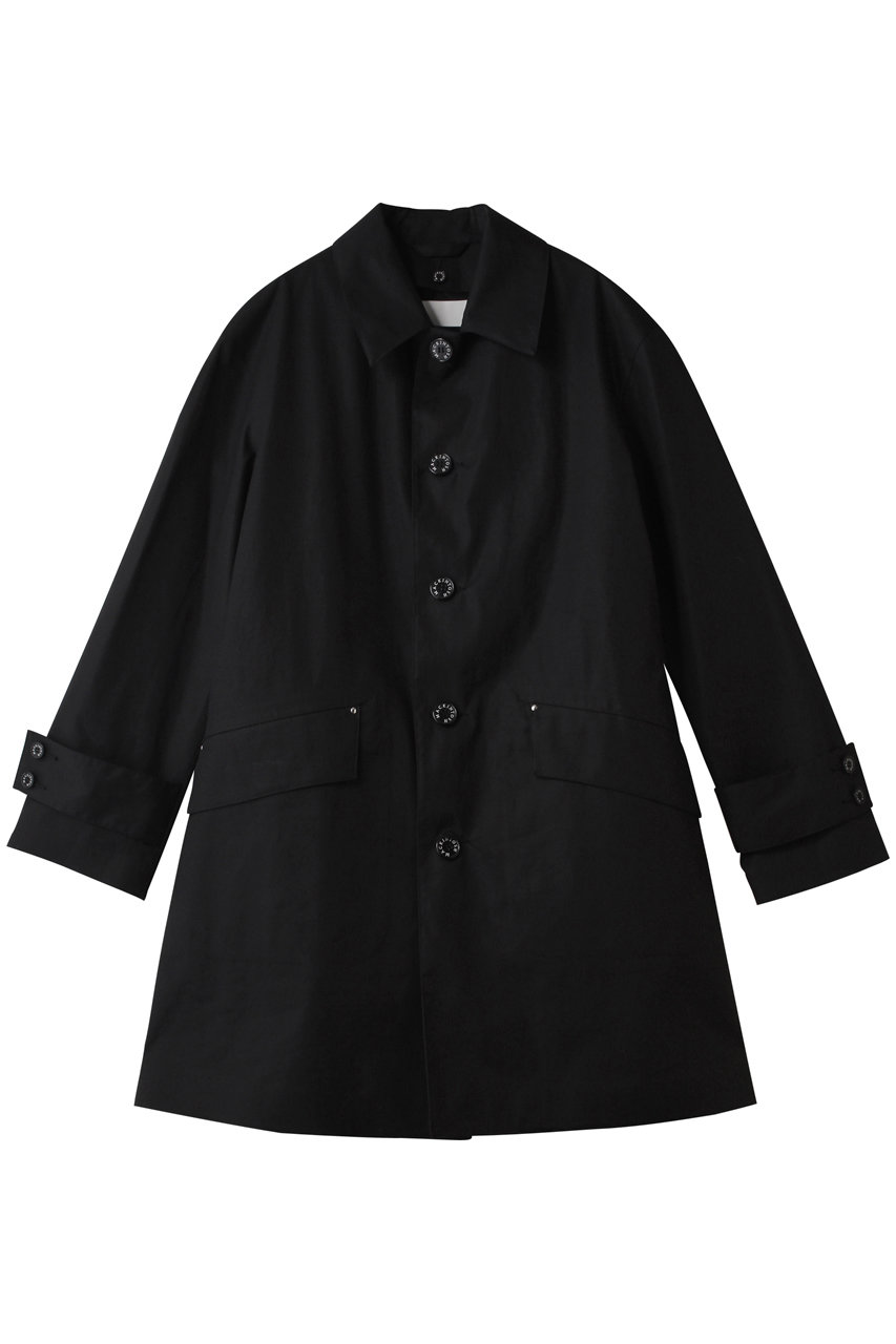 英国製マッキントッシュ　ステンカラーコート　36 Macintosh ブラック 英国製マッキントッシュ ステンカラーコート 36 Macintosh ブラック