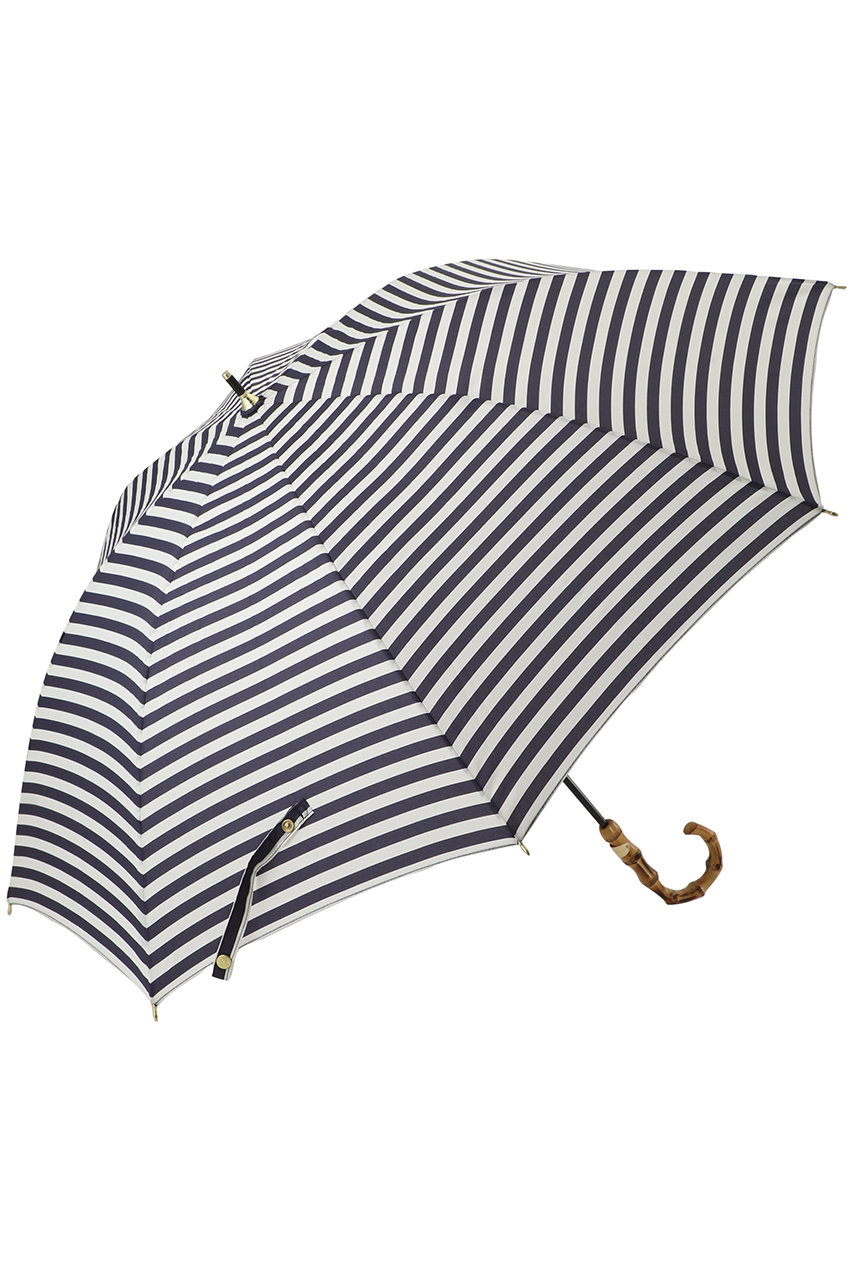 マッキントッシュ/MACKINTOSHのHERIOT 長傘(インク×ホワイトストライプ/A261CL0030UBUJ)