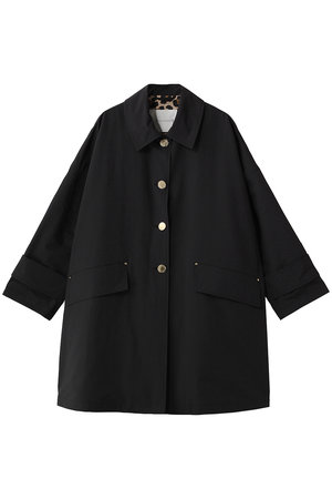 マッキントッシュ/MACKINTOSHのHUMBIE はっ水ポリエステル メタルボタンコート 裏地レオパード(110900/110903)