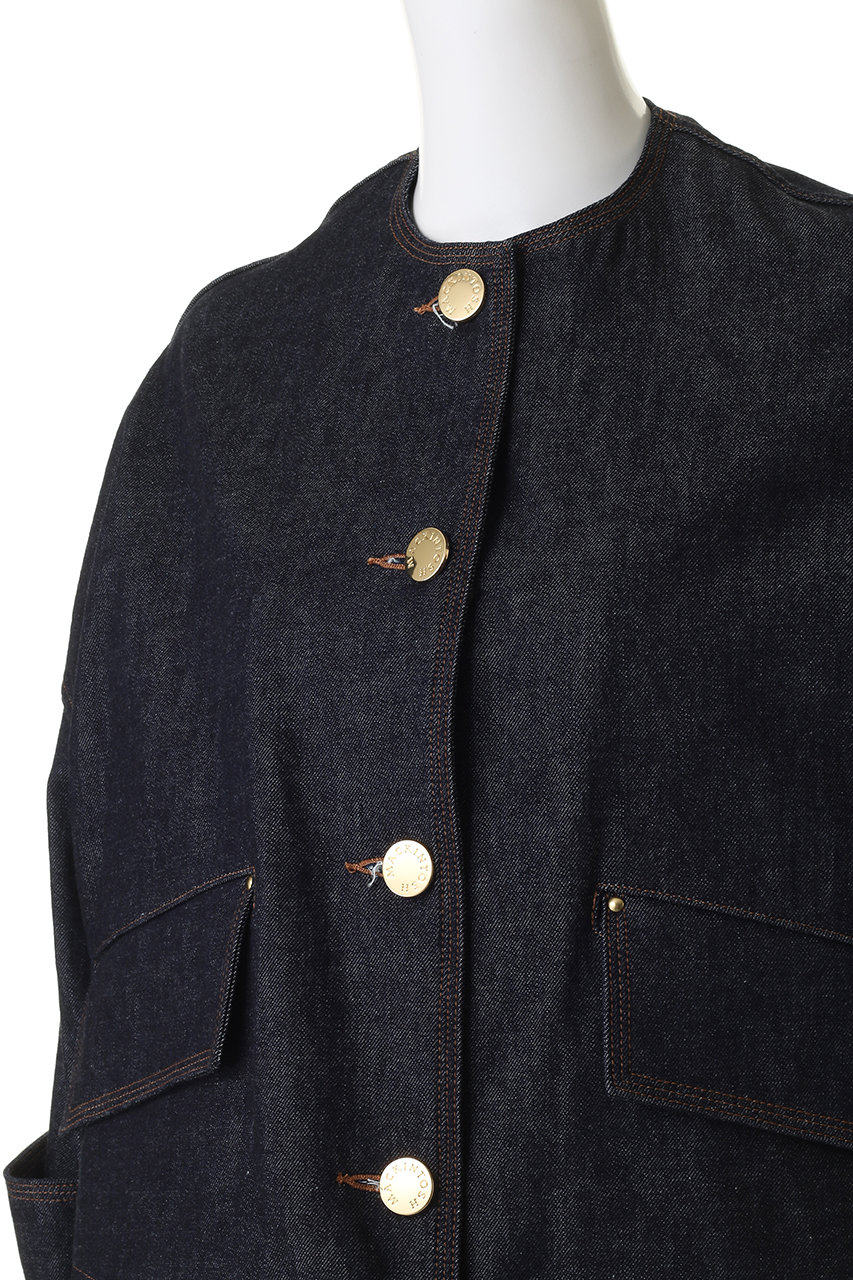 MACKINTOSH(マッキントッシュ)｜HUMBIE ノーカラーデニムジャケット