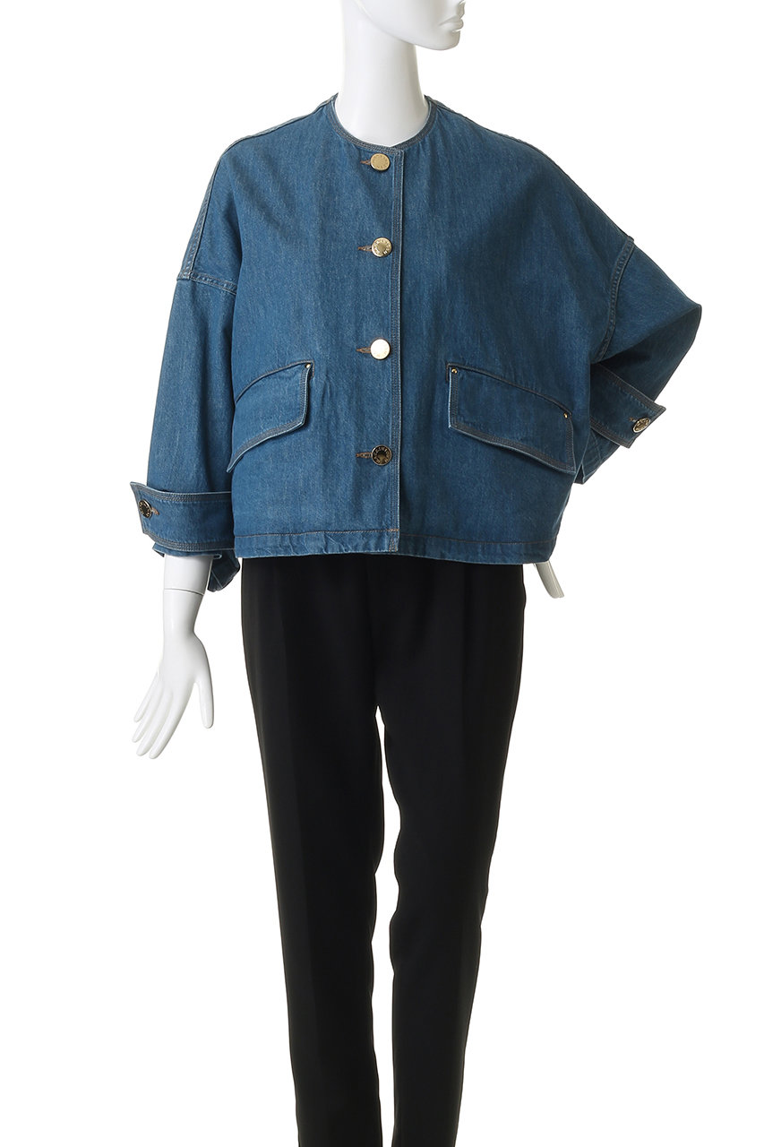 MACKINTOSH(マッキントッシュ)｜HUMBIE ノーカラーデニムジャケット