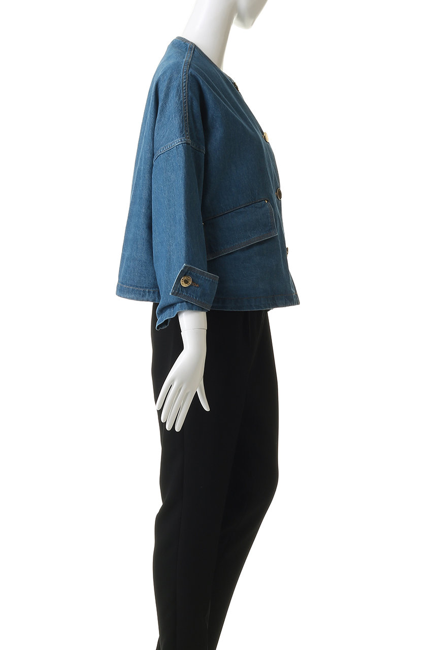 MACKINTOSH(マッキントッシュ)｜HUMBIE ノーカラーデニムジャケット