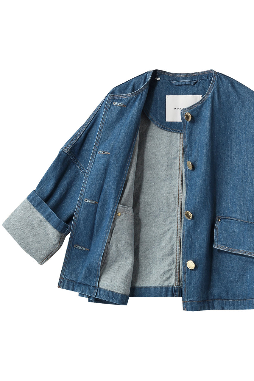 MACKINTOSH(マッキントッシュ)｜HUMBIE ノーカラーデニムジャケット