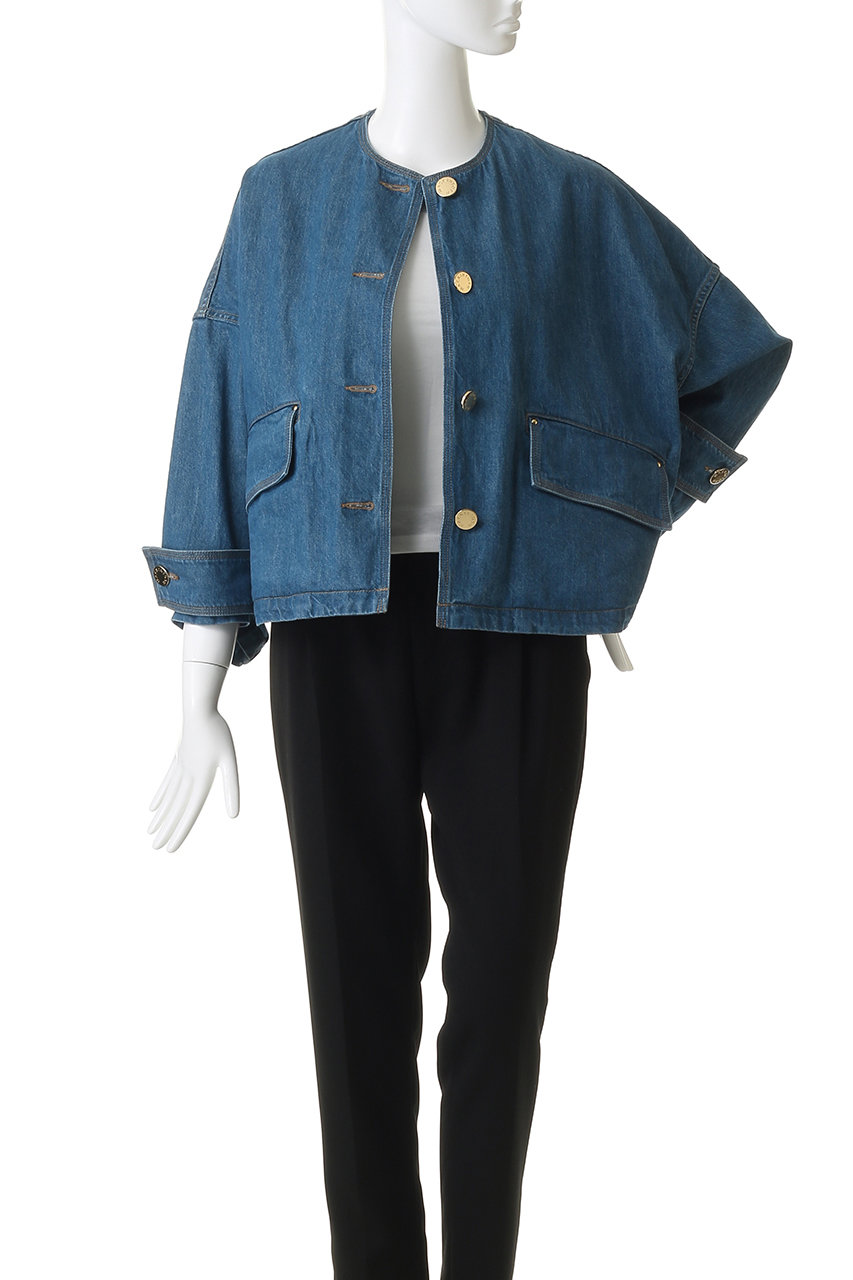 MACKINTOSH(マッキントッシュ)｜HUMBIE ノーカラーデニムジャケット