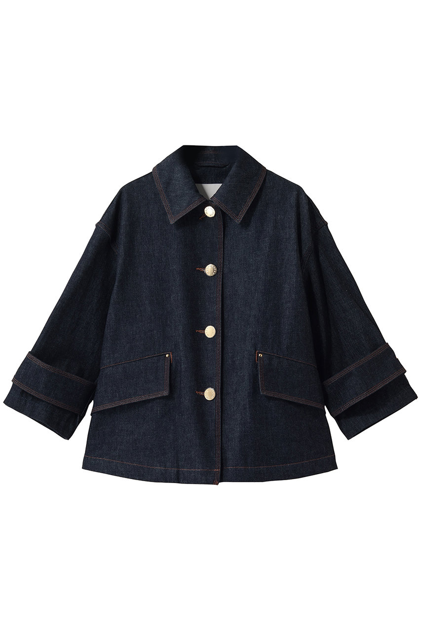 マッキントッシュ/MACKINTOSHのHUMBIE スリムフィットデニムジャケットメタルボタン(インディゴ/L261ND1007BGALT)