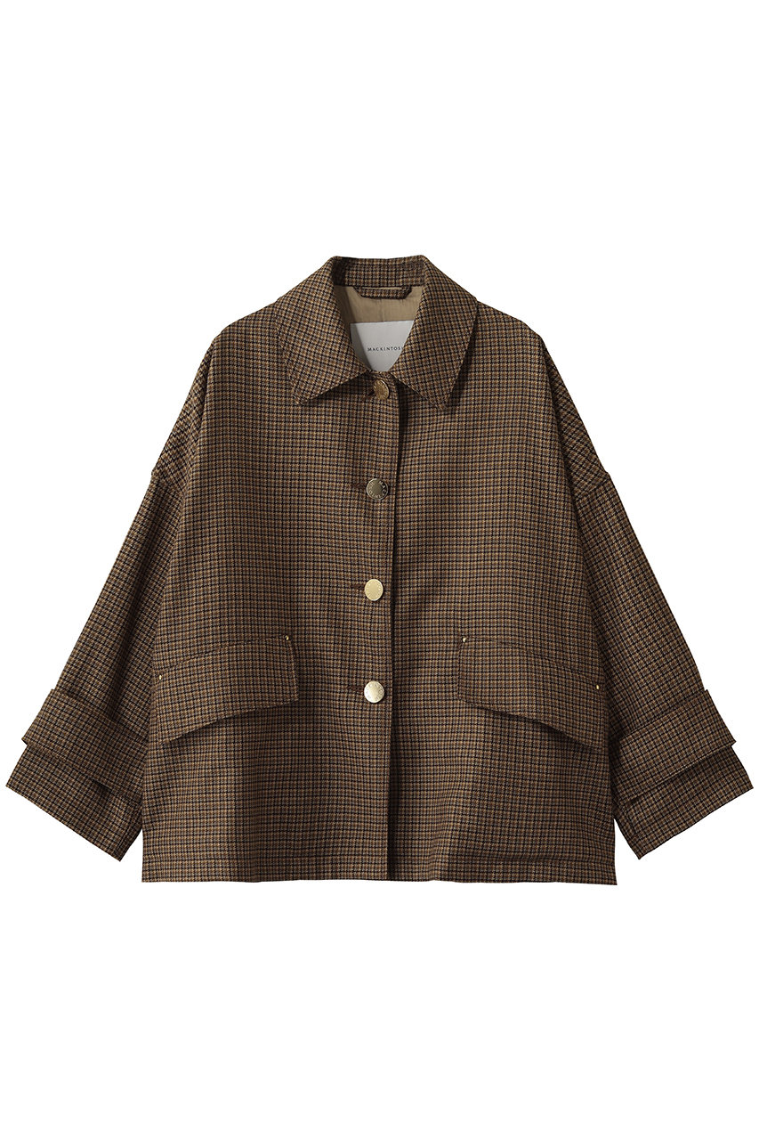 HUMBIE MINI CHECK ジャケットメタルボタン