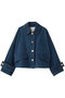 【予約販売】HUMBIE デニムジャケット ブリーチ マッキントッシュ/MACKINTOSH ネイビー(ブリーチ)