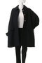 【予約販売】NEW HUMBIE ウールメルトンコート 裏地レオパード マッキントッシュ/MACKINTOSH