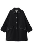 NEW HUMBIE スタッズ ウールメルトンコート