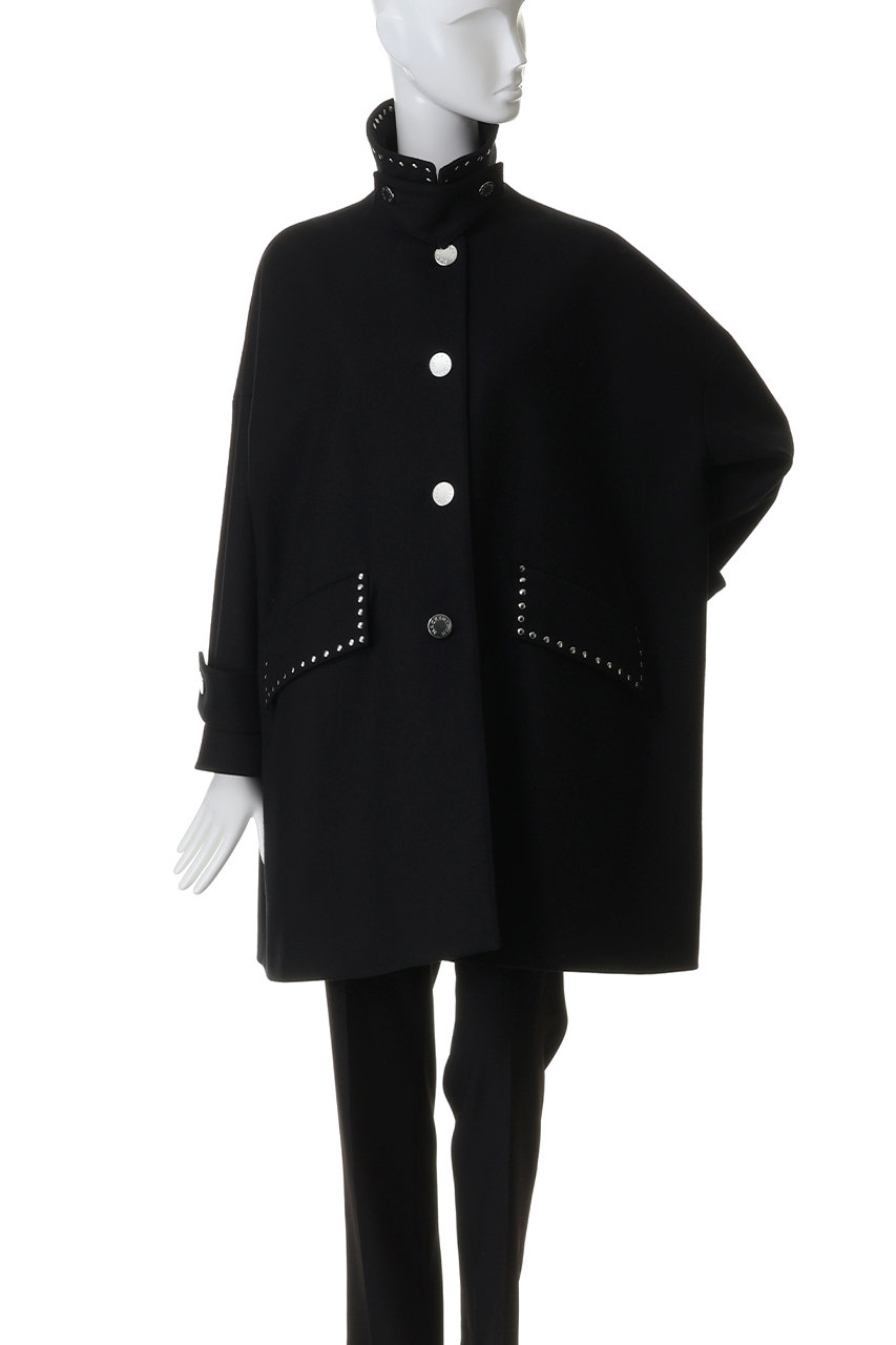 新品★MACKINTOSH HUMBIE ウール　コート　スタッズ　6 ブラック MACKINTOSH(マッキントッシュ)｜【予約販売】NEW HUMBIE スタッズ
