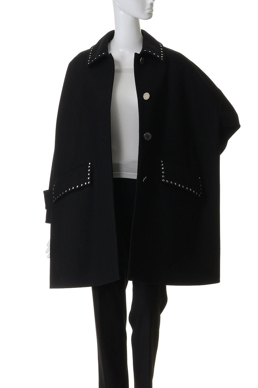 新品★MACKINTOSH HUMBIE ウール　コート　スタッズ　6 ブラック MACKINTOSH(マッキントッシュ)｜【予約販売】NEW HUMBIE スタッズ