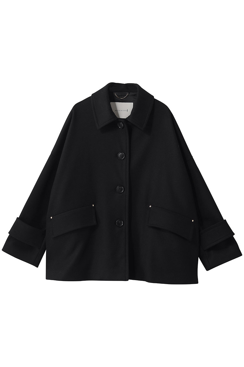 マッキントッシュ/MACKINTOSHの【予約販売】NEW HUMBIE ウールメルトン ショートコート(ブラック/L262MO1234F2K)