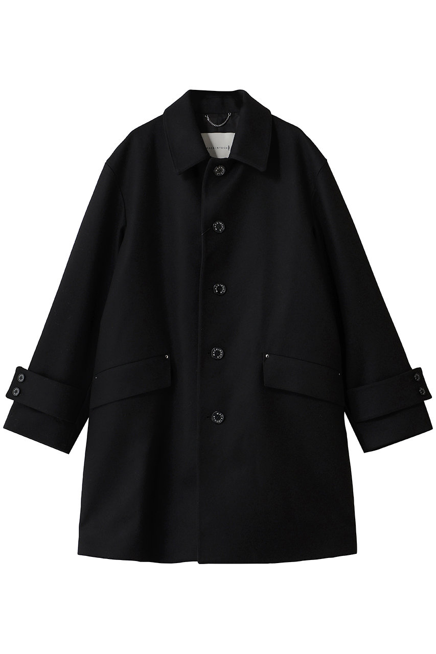 MACKINTOSH 【MEN】HUMBIE ウールメルトンスリムフィットコート GTS (ブラック, 34) マッキントッシュ ELLE SHOP