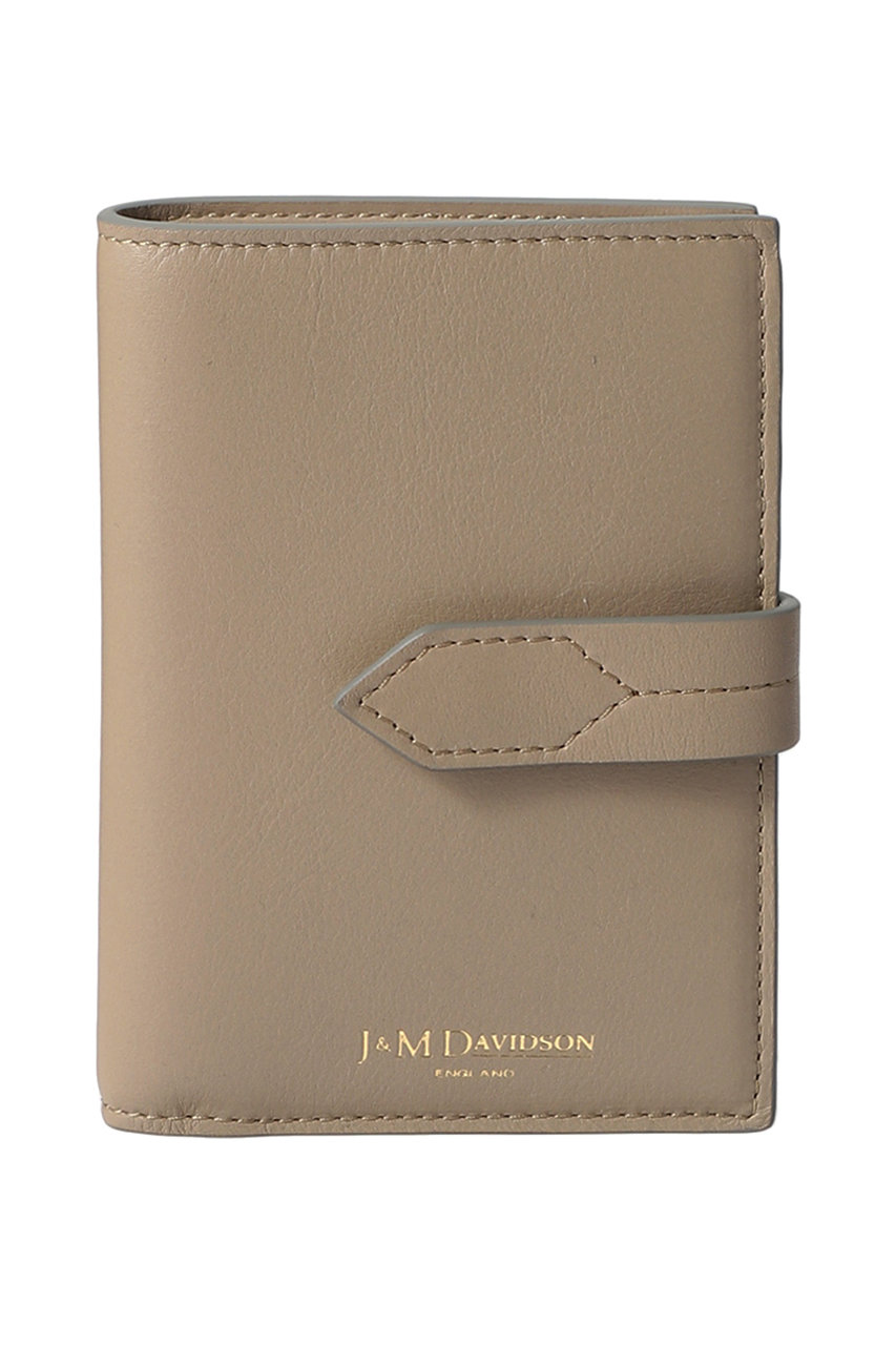 ＜ELLE SHOP＞ J & M DAVIDSON LOSANGE FOLD WALLET (ウォームトープ F) ジェイ アンド エム デヴィッドソン ELLE SHOP