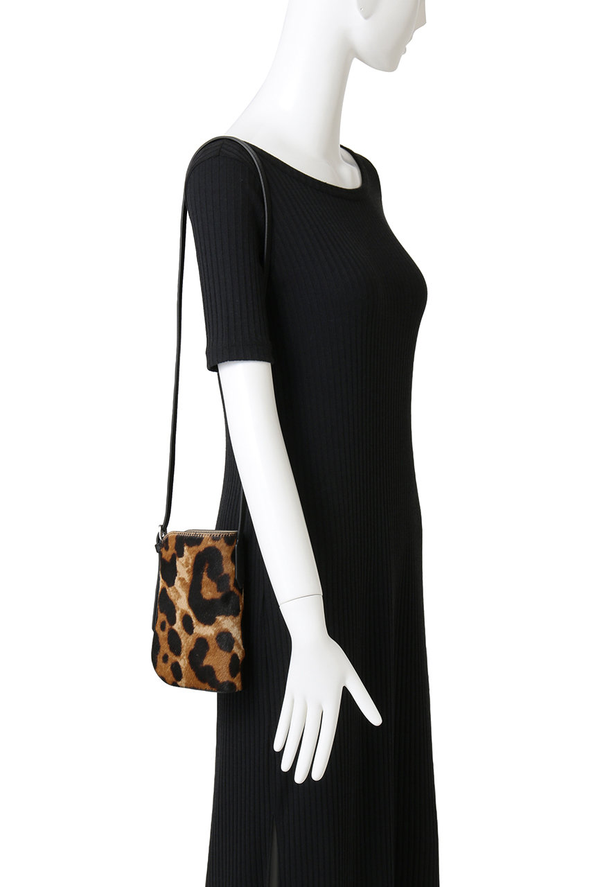 J&M DAVIDSON ハンドバッグ レオパード 付属品付き w10 J&M DAVIDSON ハンドバッグ レオパード 付属品付き w10 J&M DAVIDSON