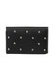 FOLD WALLET STUDDED ジェイ アンド エム デヴィッドソン/J＆M DAVIDSON ブラック