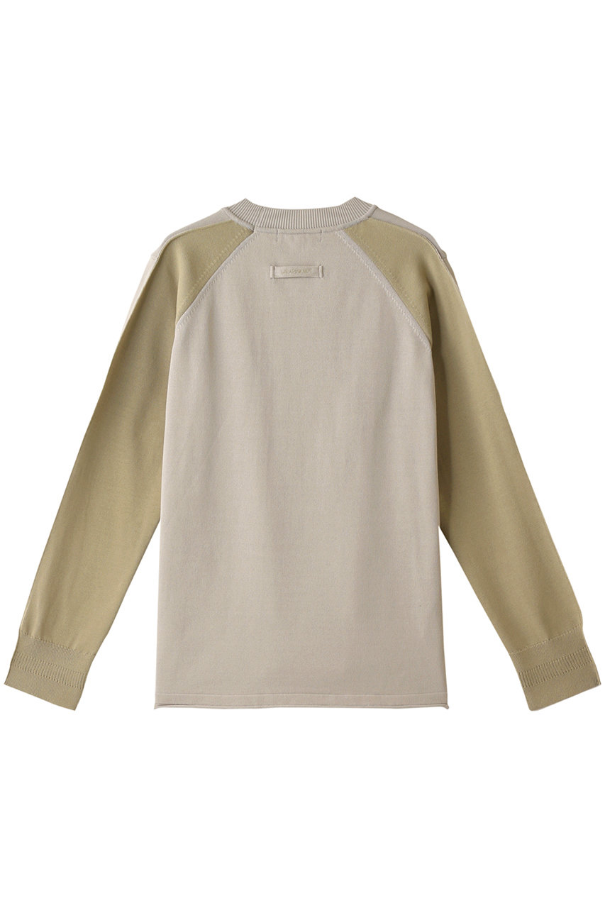 SALE 【50%OFF】 WRAPINKNOT ラッピンノット 【UNISEX】スウェットプルオーバー ライトグレージュ