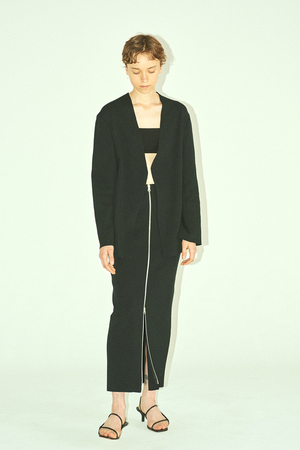 ジップアップスカート