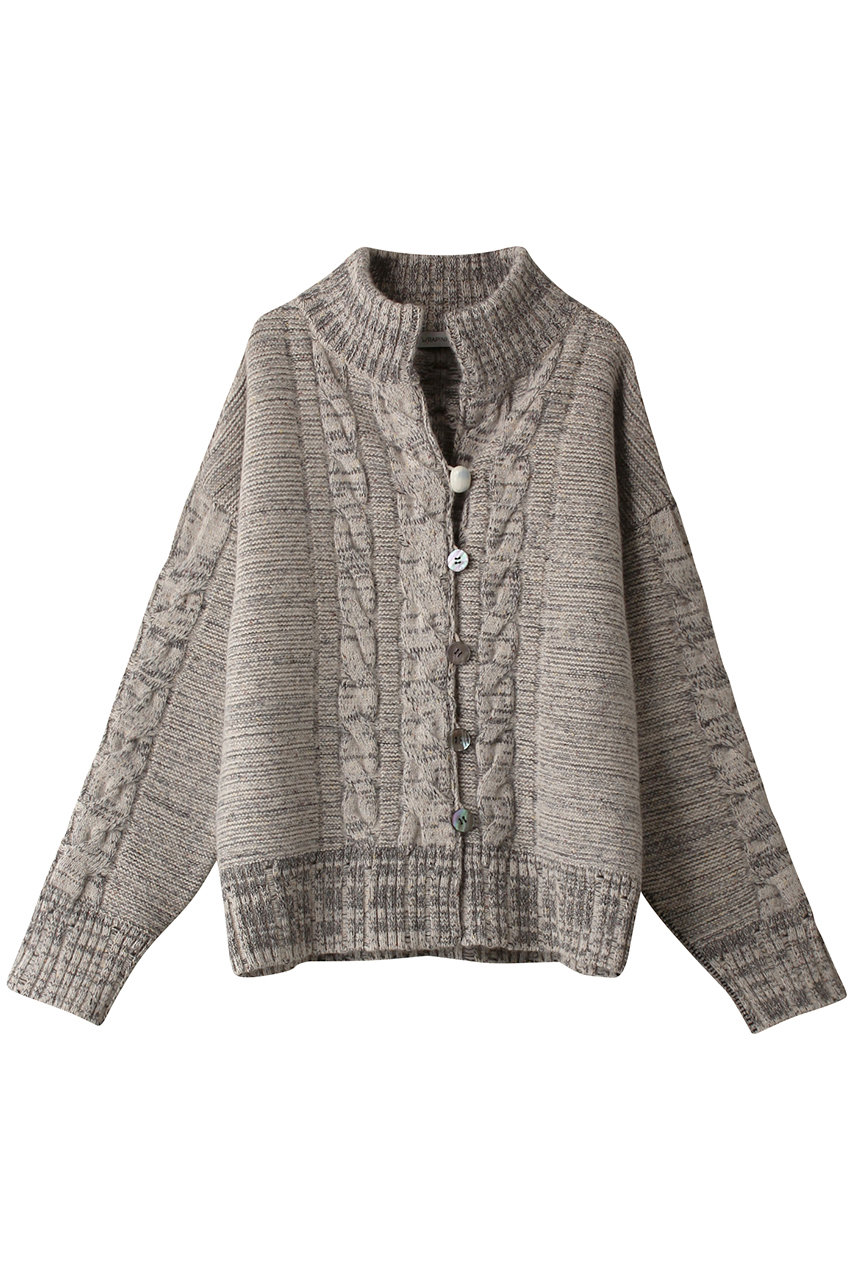 ラッピンノット Brushed alpacas cardigan カーディガン-