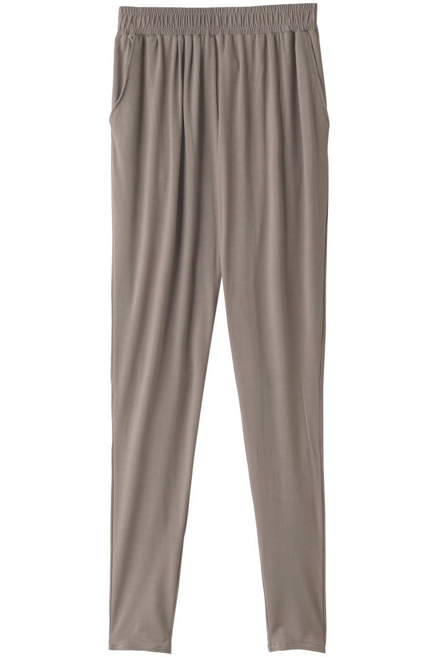 エコリヨセルベア天ギャザーパンツ