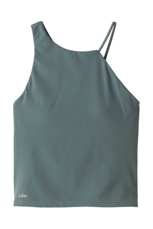 ジュリエ/Julierの【定番】YOGA FITアシメミドルトップス