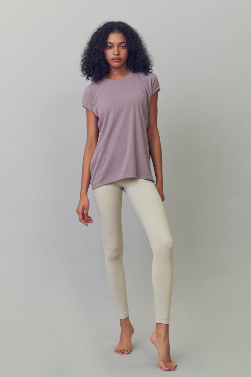 tシャツ Julier (定番)フィールフライス半袖トップス レディース Julier(ジュリエ)｜フィールフライス半袖トップス/ホワイト の