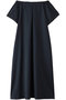 ドライリネンオフショル2WAYワンピース ジュリエ/Julier ネイビー