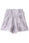 Vertical brushプリントショートパンツ ジュリエ/Julier ホワイト系